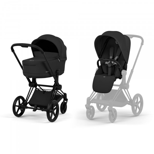 CYBEX Platinum Priam 2in1 Comfort - Matt Black / Sepia Black 2026
